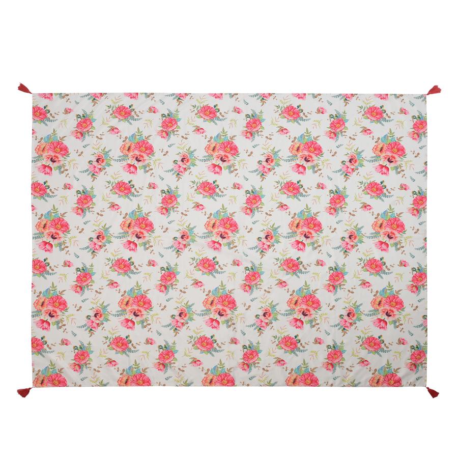 Mantel Rectangular Matiz 180X240 Flowers