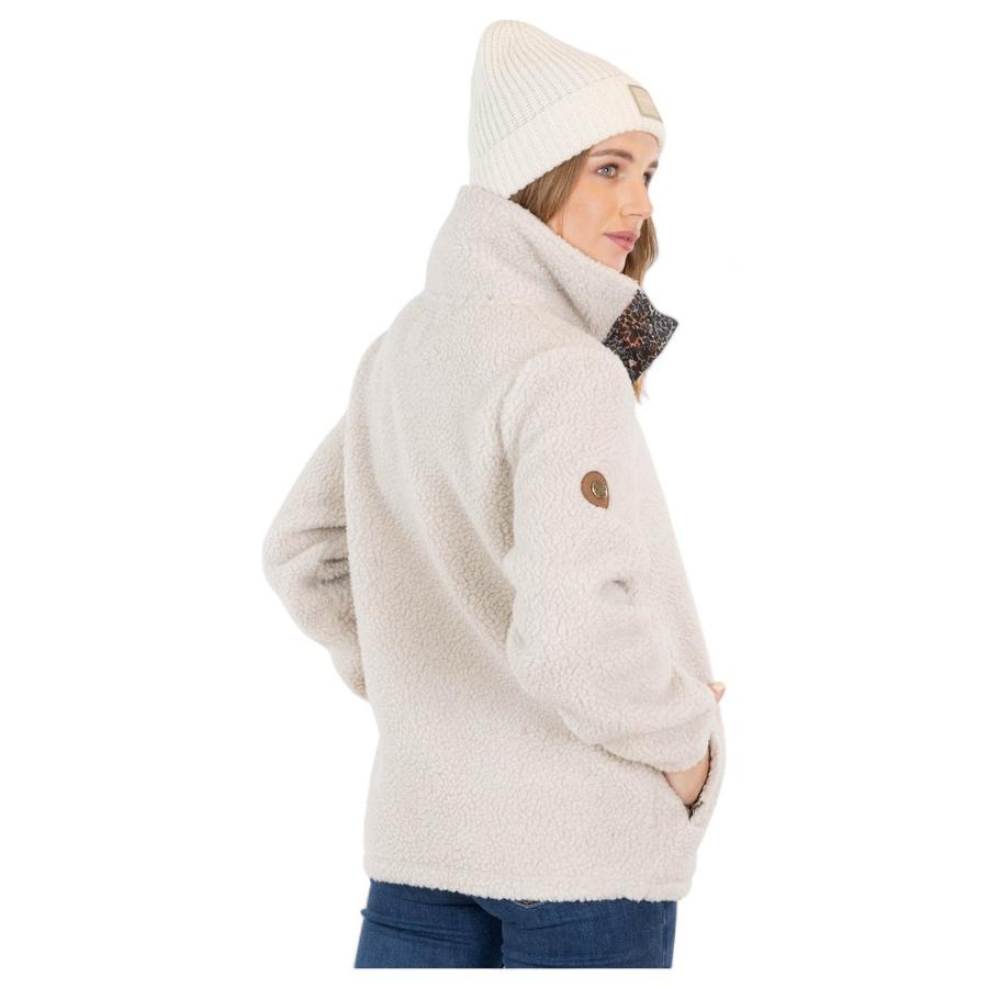 Poleron Chiporro Savannah Mujer Maui And Sons Beige
