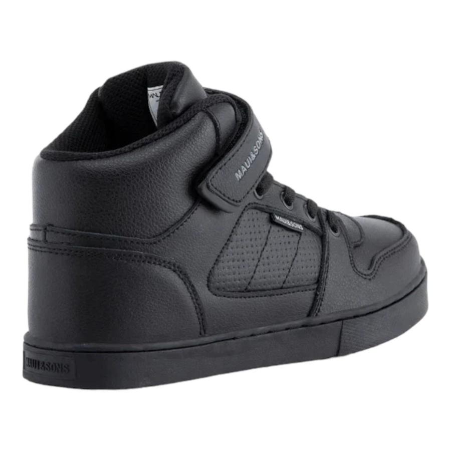 Zapatillas Colegio Niños Maui And Sons Poke Hi Negro