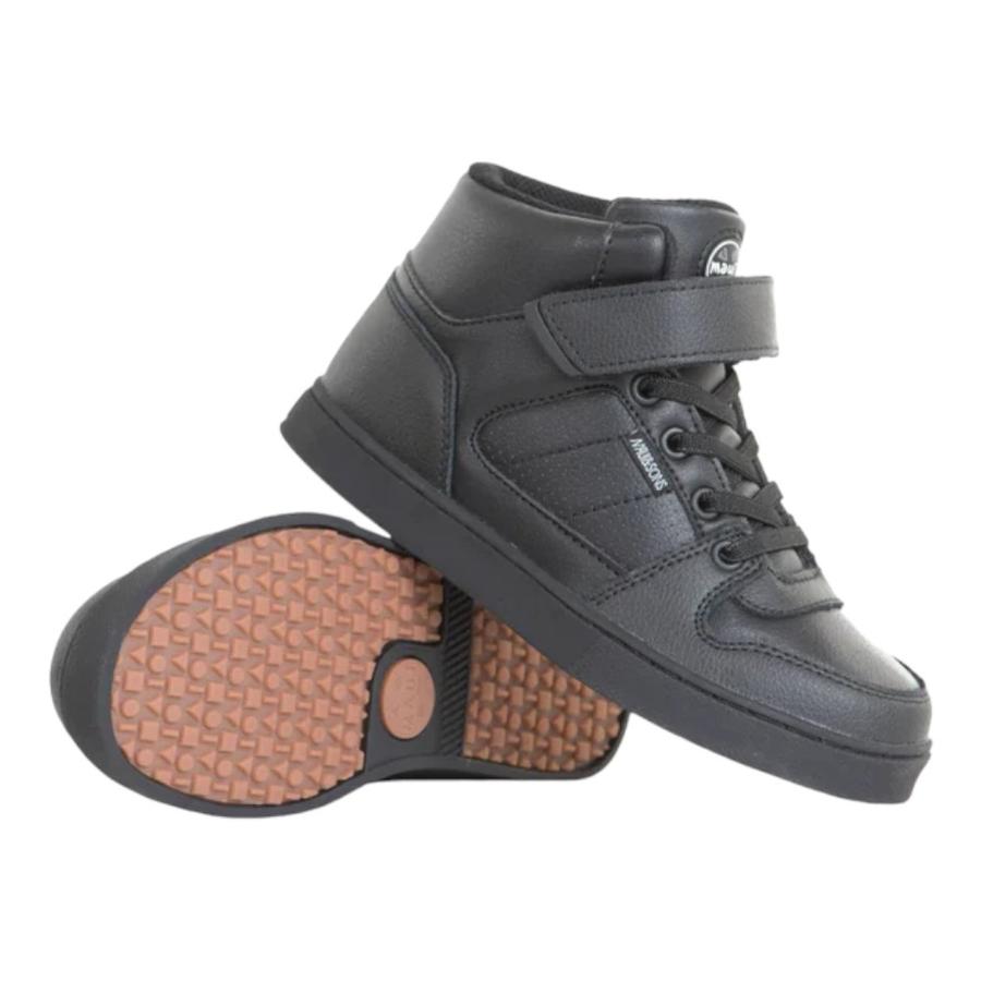 Zapatillas Colegio Niños Maui And Sons Poke Hi Negro