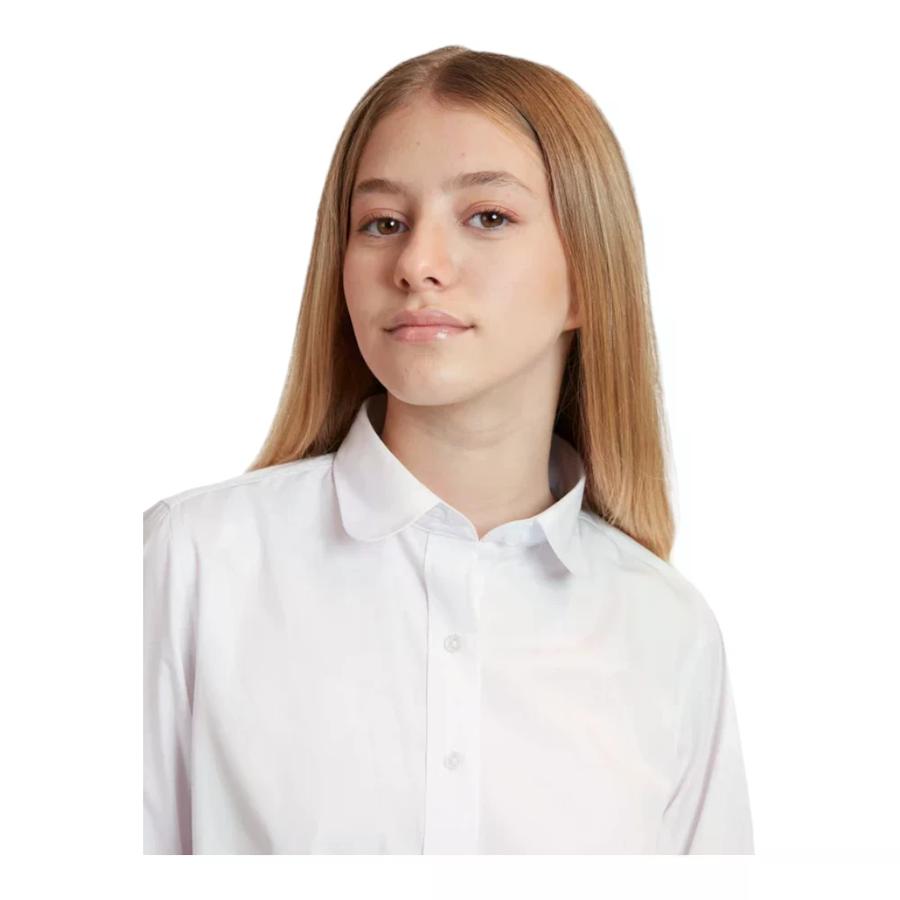 Blusa Colegio Niñas Maui And Sons Blanco