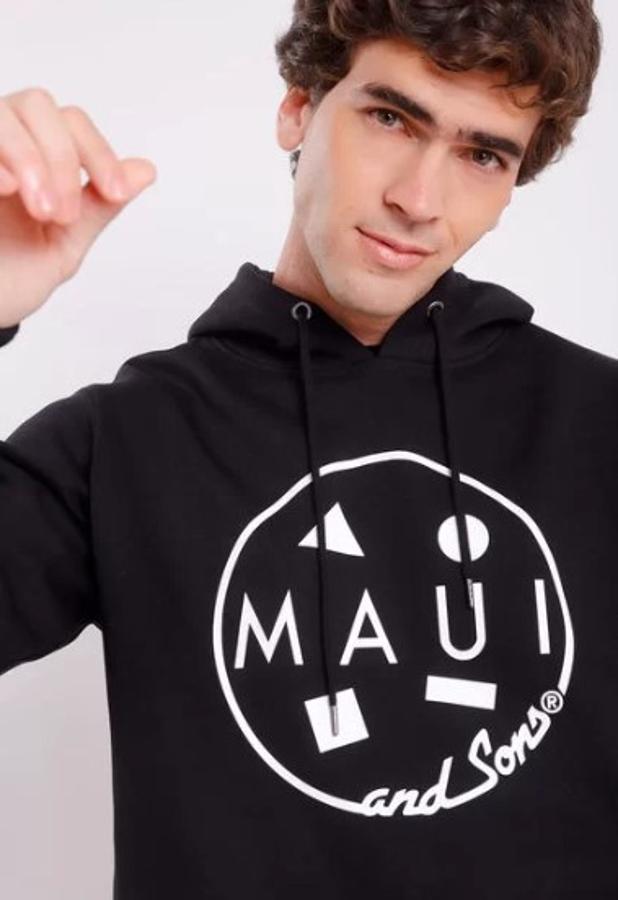 POLERON MAUI&SONS 5O409-MI NEGRO HOMBRE