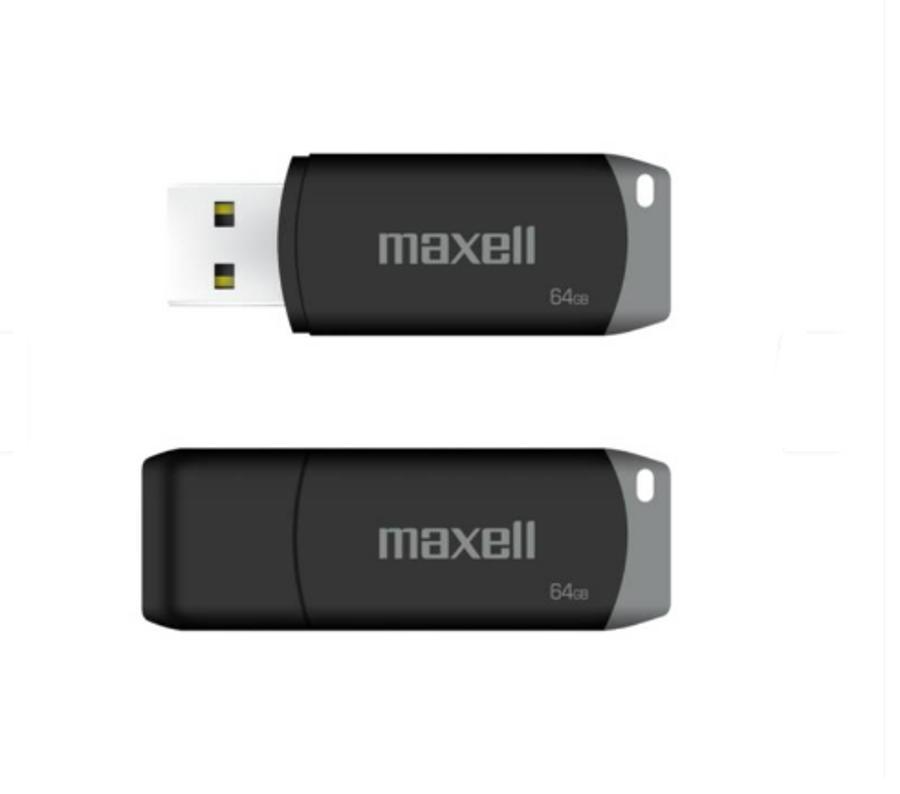 Pendrive Maxell 64 GB 2.0 Usbpd Gray