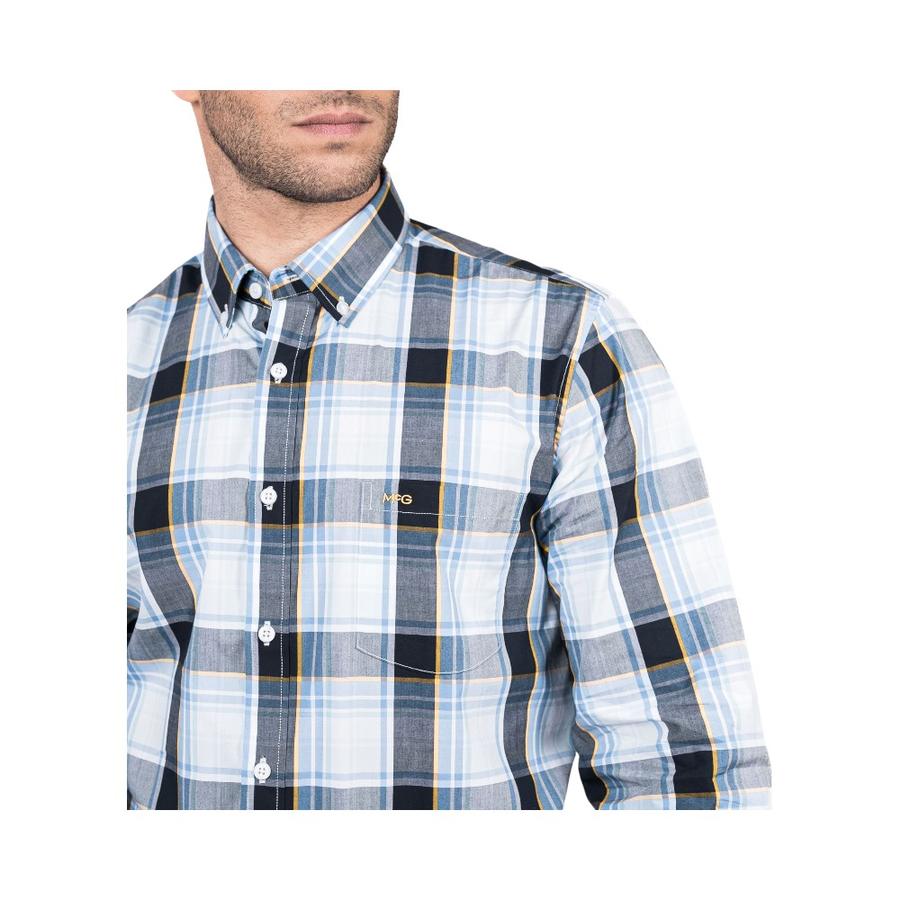 Camisa Hombre McGregor Queens Escocesa Azul