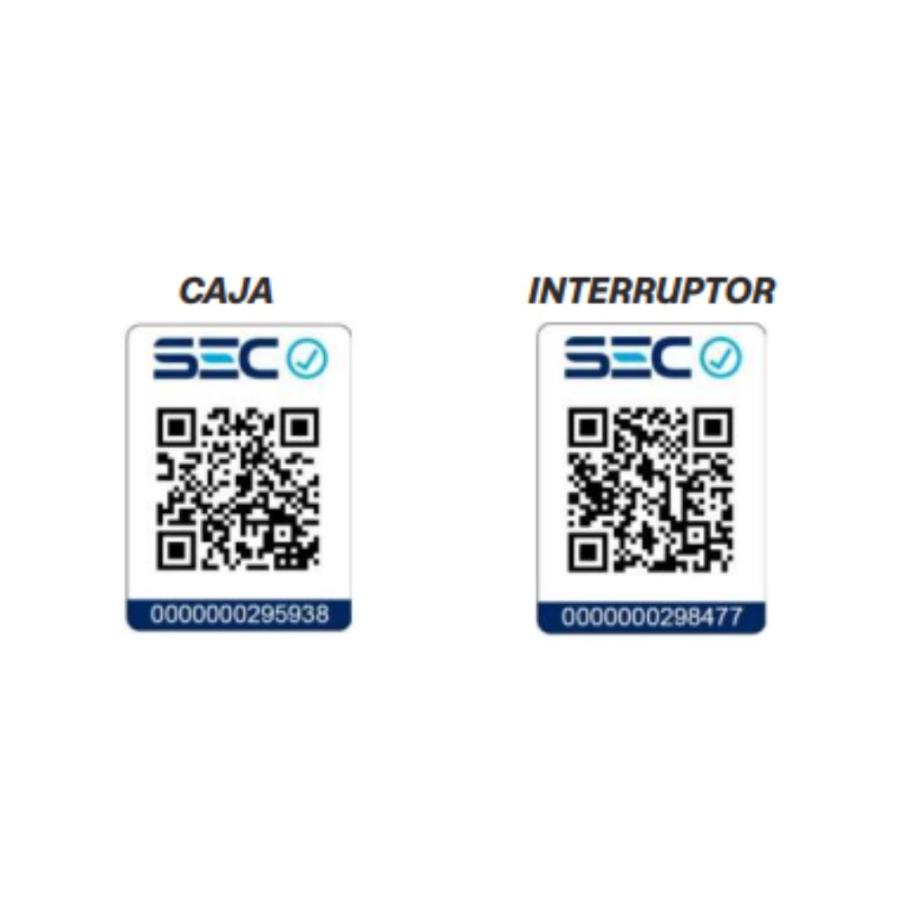 Interruptor MEC 9/24 Hidrobox Blanco