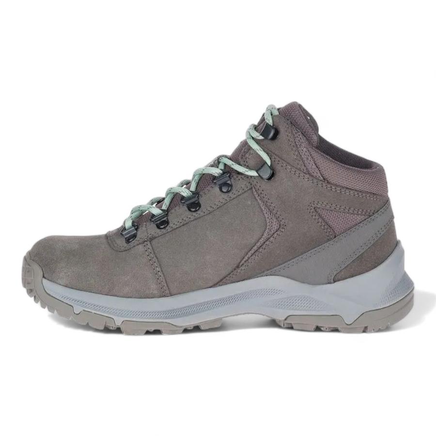 Botín Outdoor Mujer Merrell Erie Mid Wp Gris