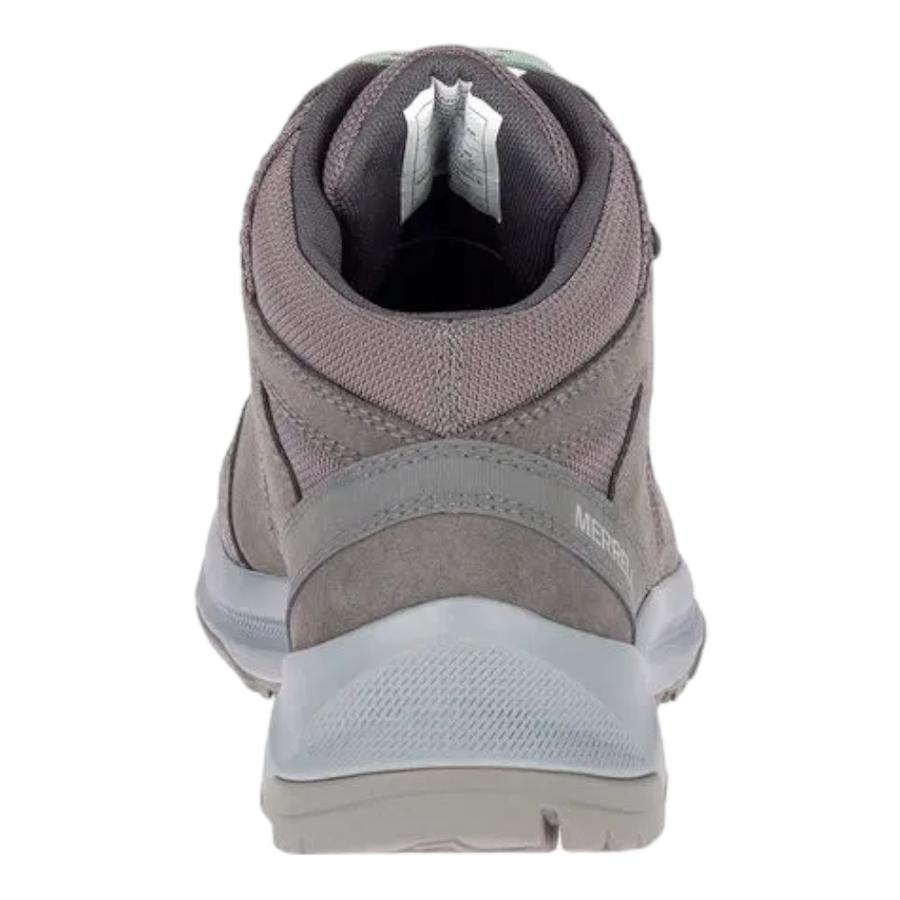 Botín Outdoor Mujer Merrell Erie Mid Wp Gris