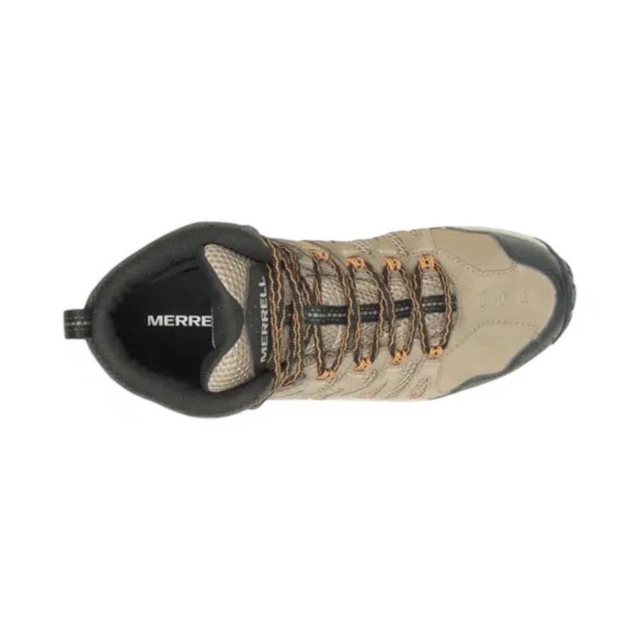 Botín Outdoor Hombre Merrell Crosslander 3 Mid Café