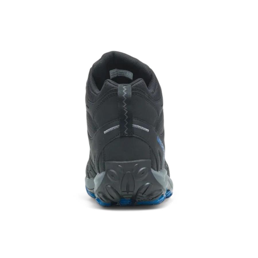 Botín Outdoor Hombre Merrell Crosslander 3 Mid Negro/Azul