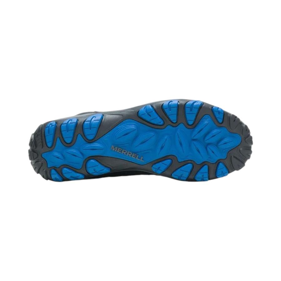 Botín Outdoor Hombre Merrell Crosslander 3 Mid Negro/Azul