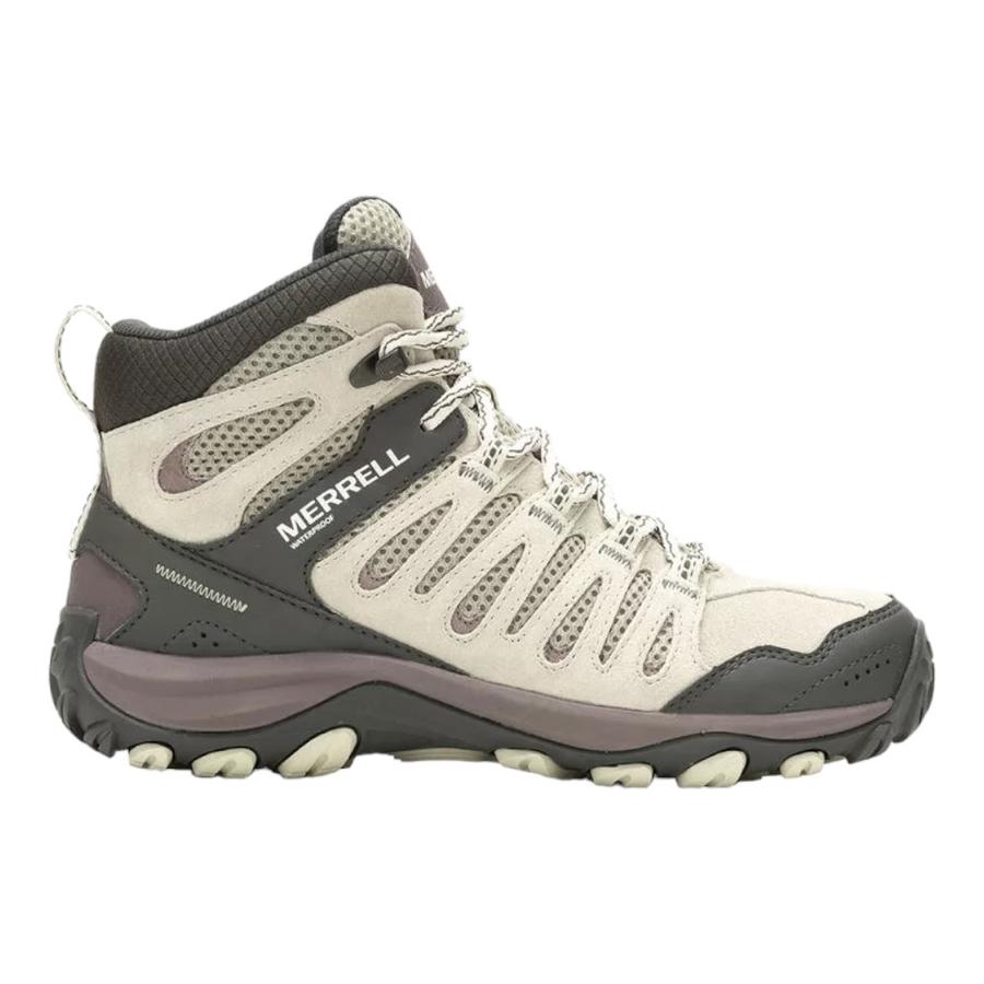 Botin Outdoor Mujer Merrell Crosslander 3 Mid Silver