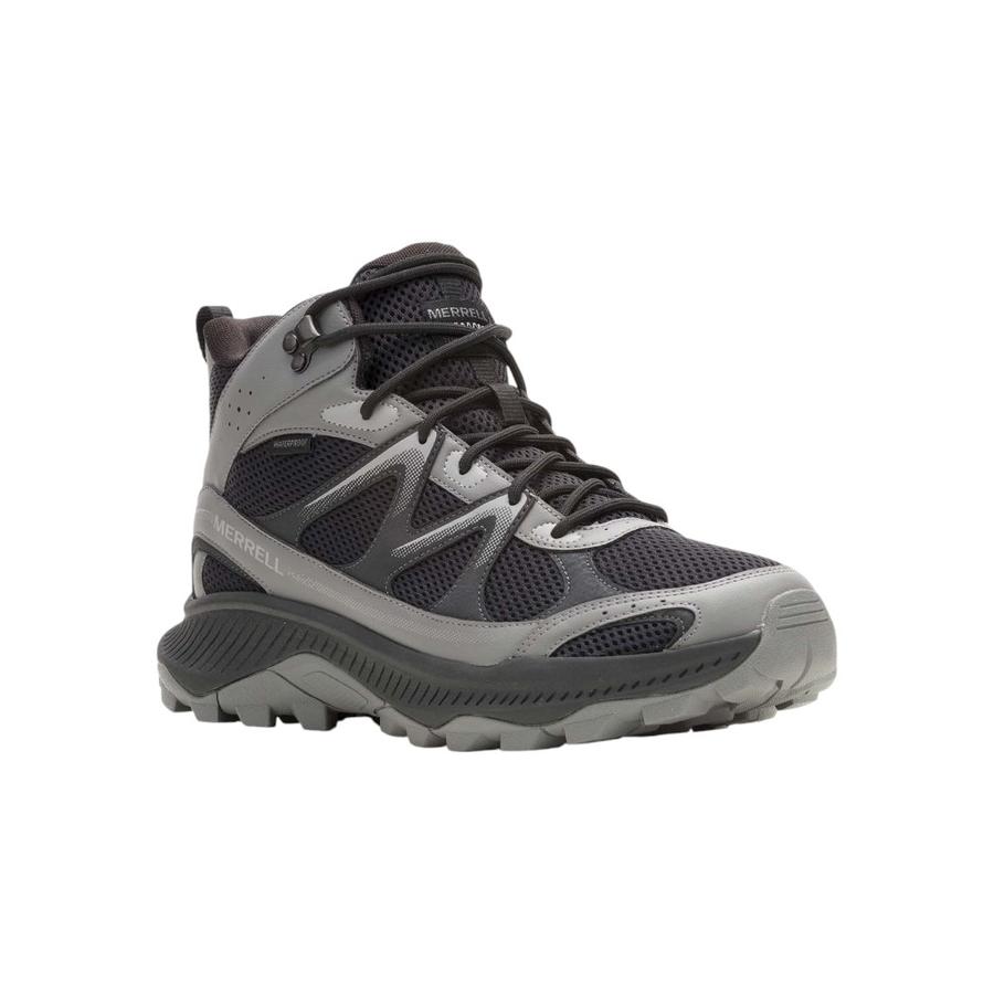 Botín Outdoor Hombre Merrell Tempo Exp Mid Negro/Gris