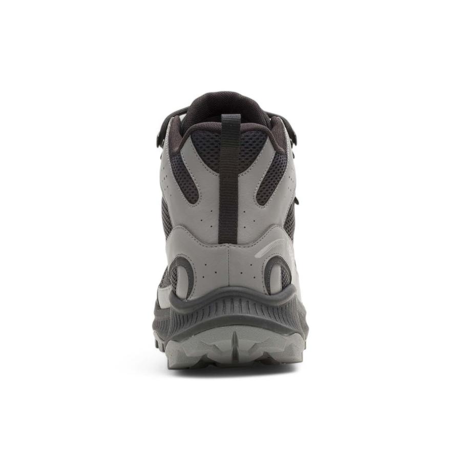 Botín Outdoor Hombre Merrell Tempo Exp Mid Negro/Gris