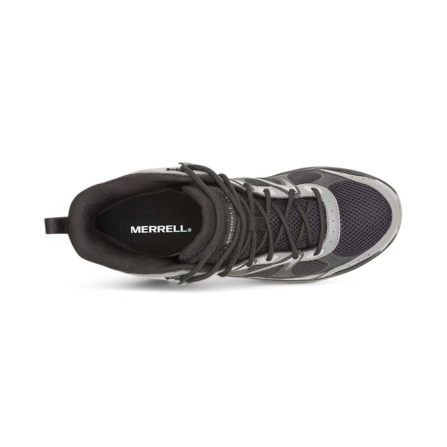 Botín Outdoor Hombre Merrell Tempo Exp Mid Negro/Gris