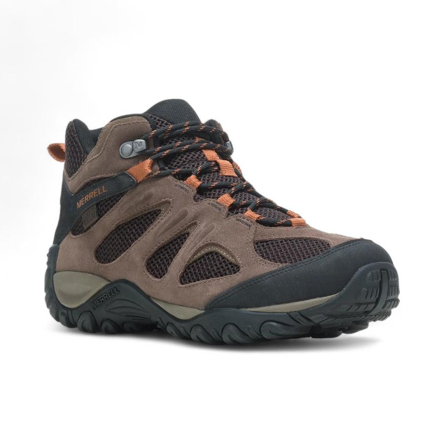 Botines Outdoor Hombre Merrell Yokota 2 Mid Café