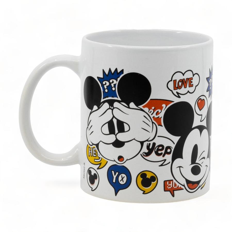 Tazón Cerámica Mickey Mouse Thing 320Ml Blanco