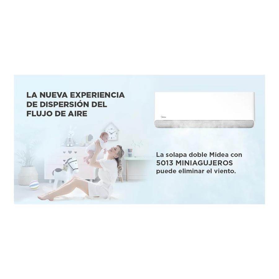 Aire Acondicionado Split Muro Breezeless 9K Btuh Midea