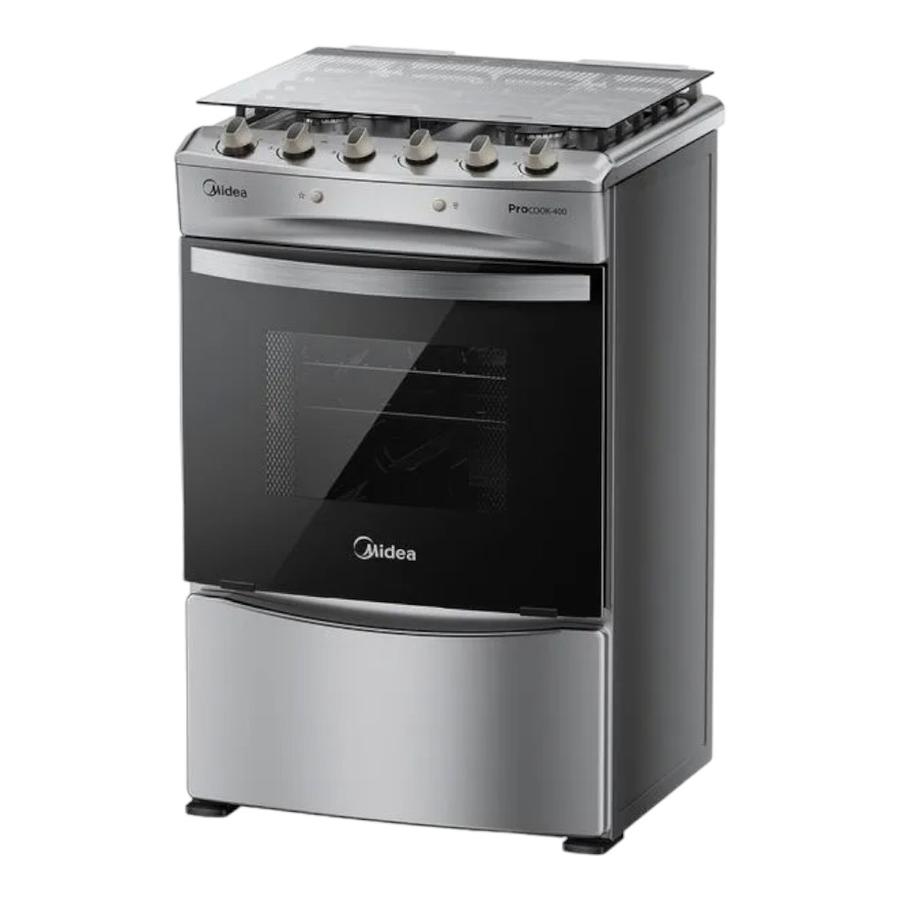 Cocina A Gas Midea MCG-4QPI24NS 