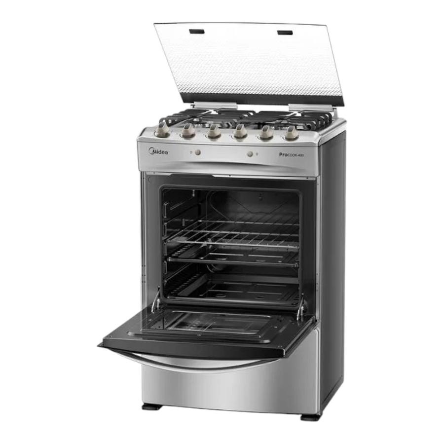 Cocina A Gas Midea MCG-4QPI24NS 