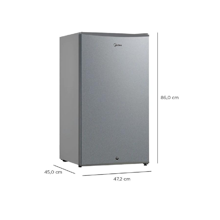 Refrigerador Minibar Midea Frio Directo Light 93 Lts Silver