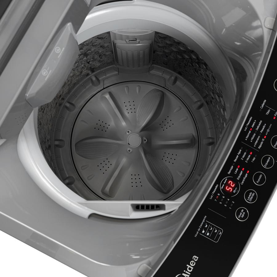Lavadora Midea MLS-095GE04N 9,5 Kg Gris