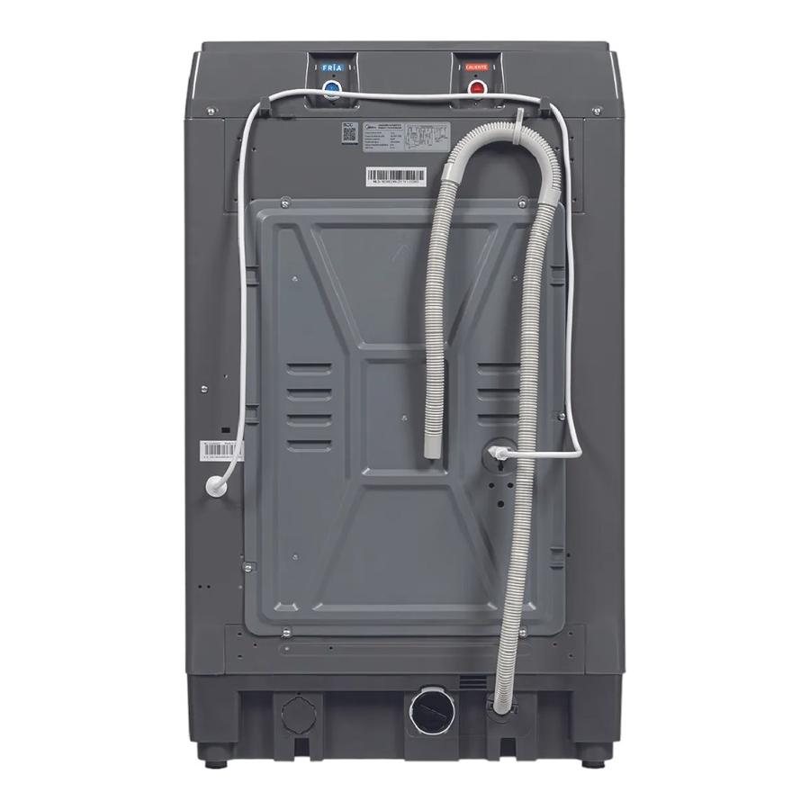 Lavadora Carga Superior 19Kg Midea Gris