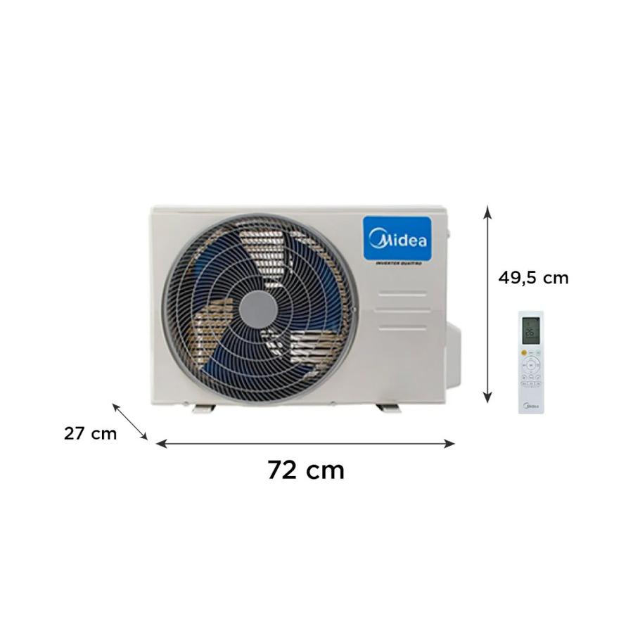 Aire Acondicionado Split Muro Xtreme Dura 9K Btuh Midea