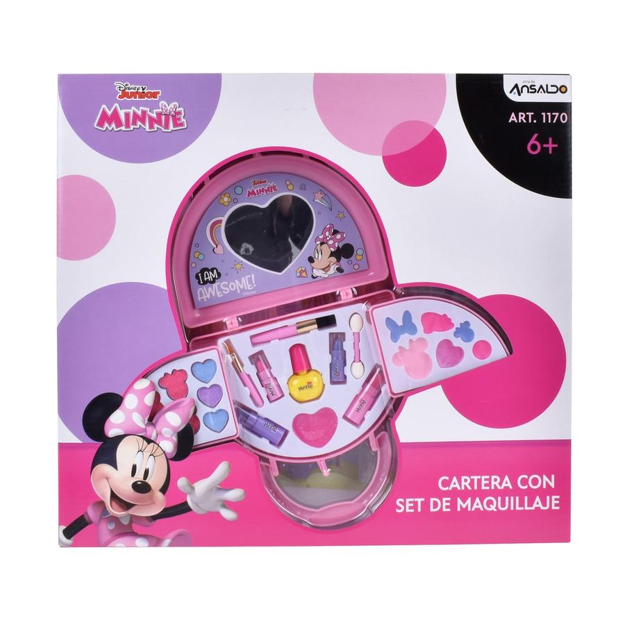 Set De Maquillaje Infantil Cartera Minnie