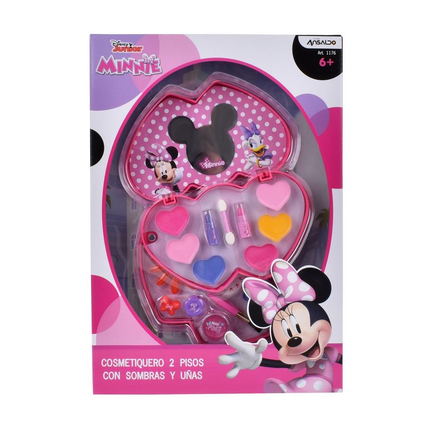 Cosmetiquero Infantil Dos Pisos Minnie