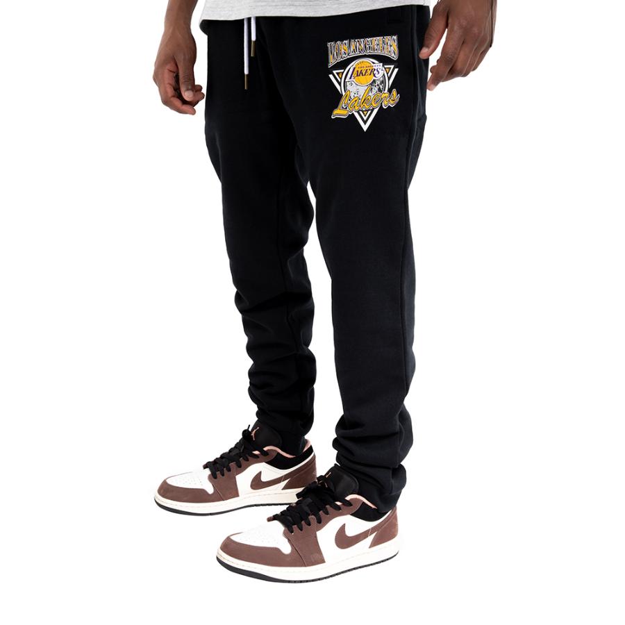 Pantalon Buzo Hombre Mitchell & Ness Los Angeles Negro