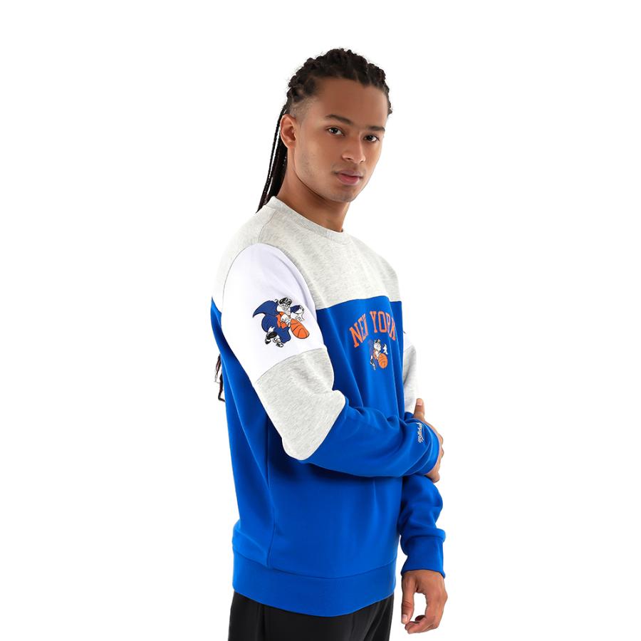 Poleron Mitchell & Ness New York Knicks Azul