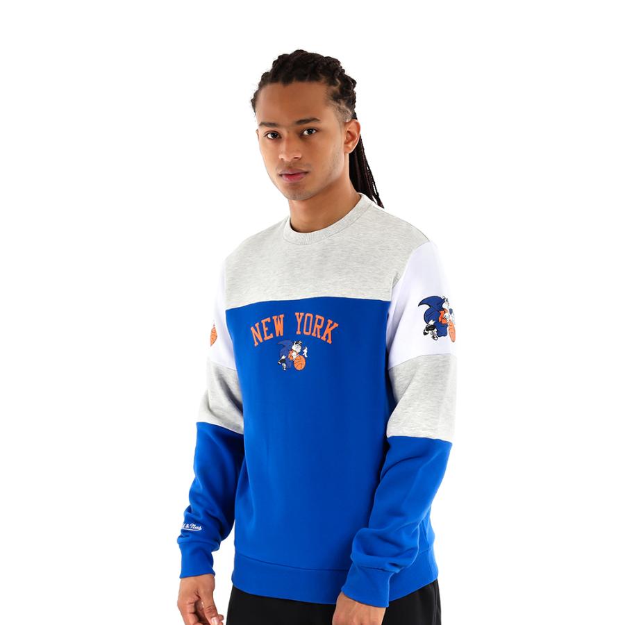 Poleron Mitchell & Ness New York Knicks Azul