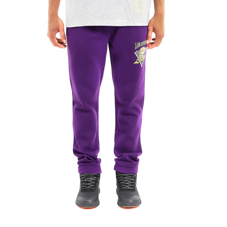 Jogger Mitchell & Ness Lakers Morado