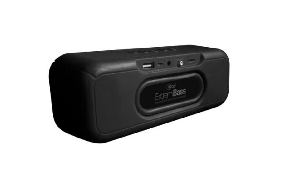 Parlante Bluetooth Mlab Extrem-bass Black