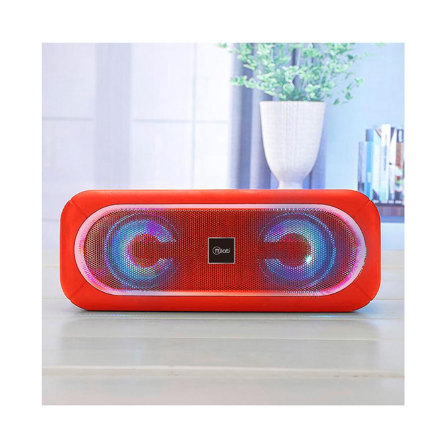 Parlante Bluetooth Extrem-Bass Mlab Rojo