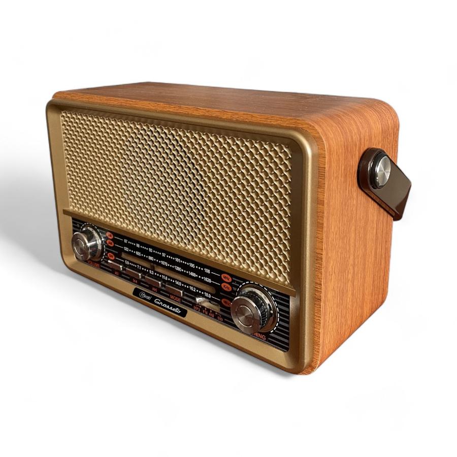 Radio Retro Bluetooth Grosseto Microlab Café