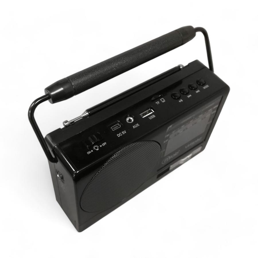 Radio Retro bluetooth Viterbo Microlab Negro