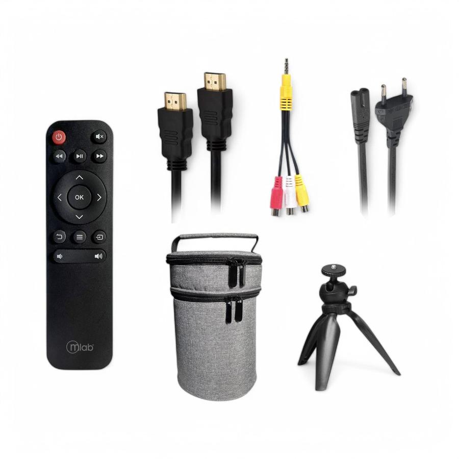 Proyector Led Mlab Home Projection Wifi 1080P