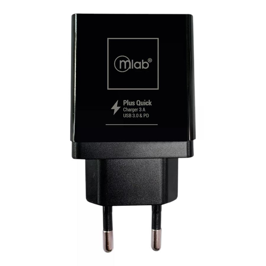 Cargador MLAB 220V 2 Puertos USB/C