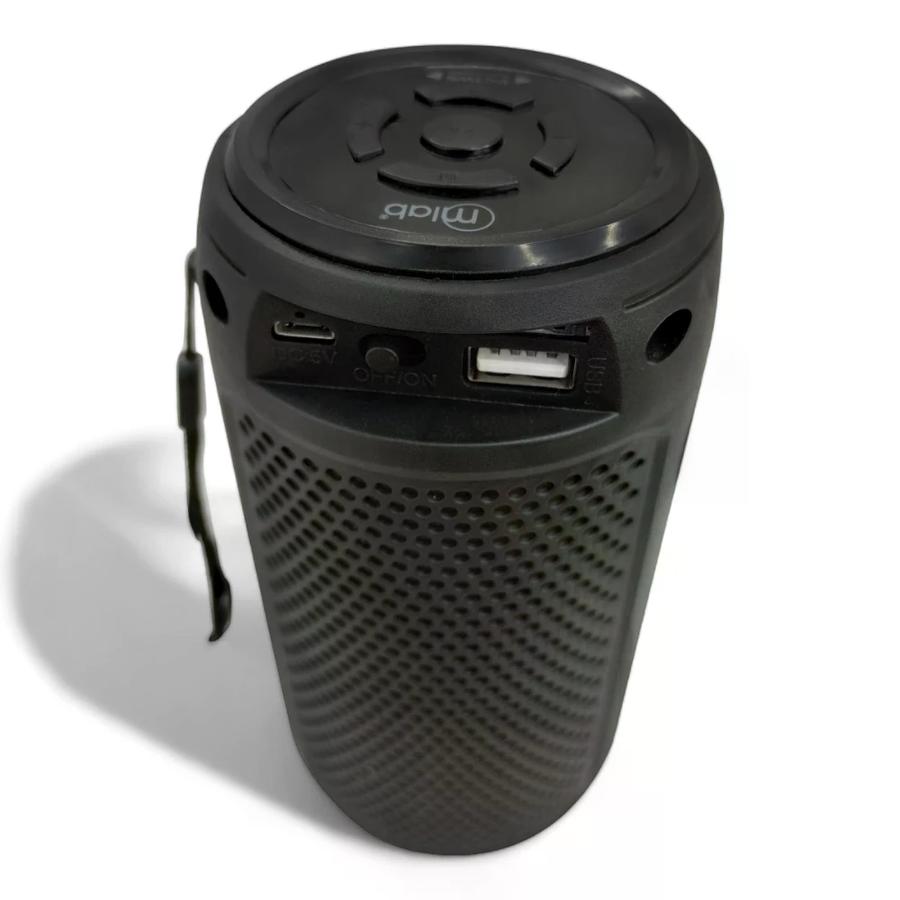 Parlante Bluetooth Microlab Flaming Tube Negro