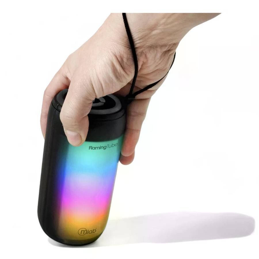 Parlante Bluetooth Microlab Flaming Tube Negro