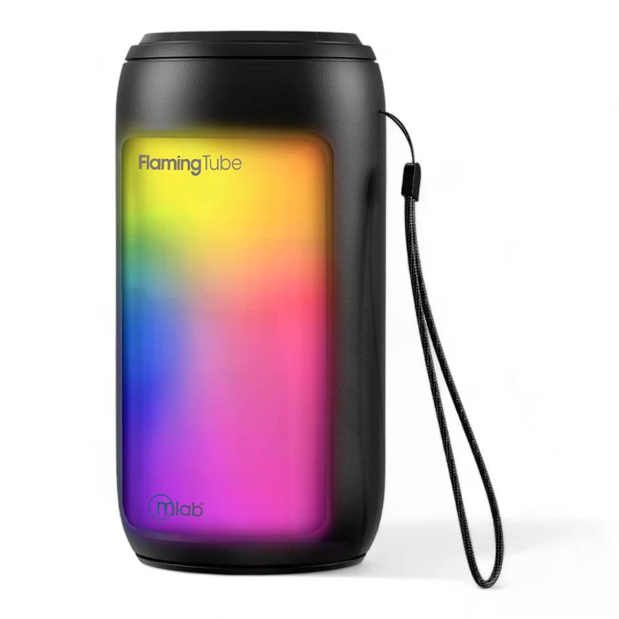 Parlante Bluetooth Microlab Flaming Tube Negro