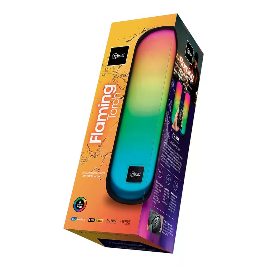 Parlante Bluetooth Microlab Flaming Torche Negro