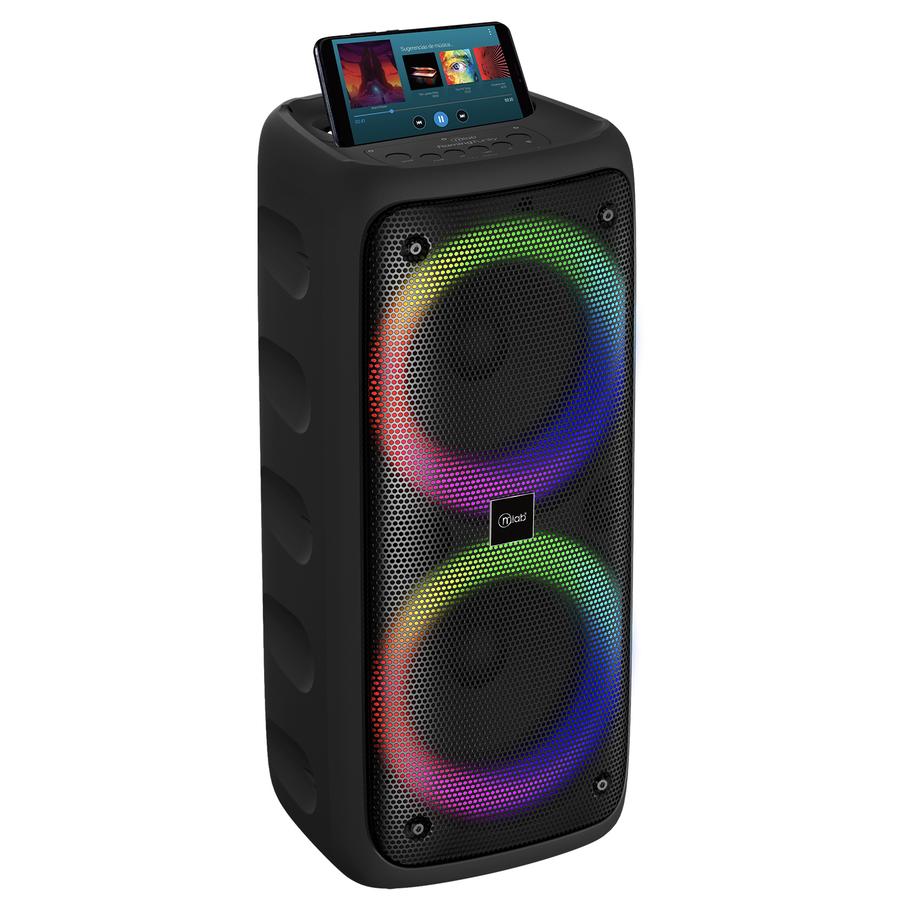 Parlante Bluetooth Funky Flaming Colorfeel Mlab Negro
