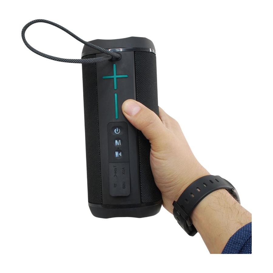 Parlante Bluetooth Mlab Vibro Bass Negro