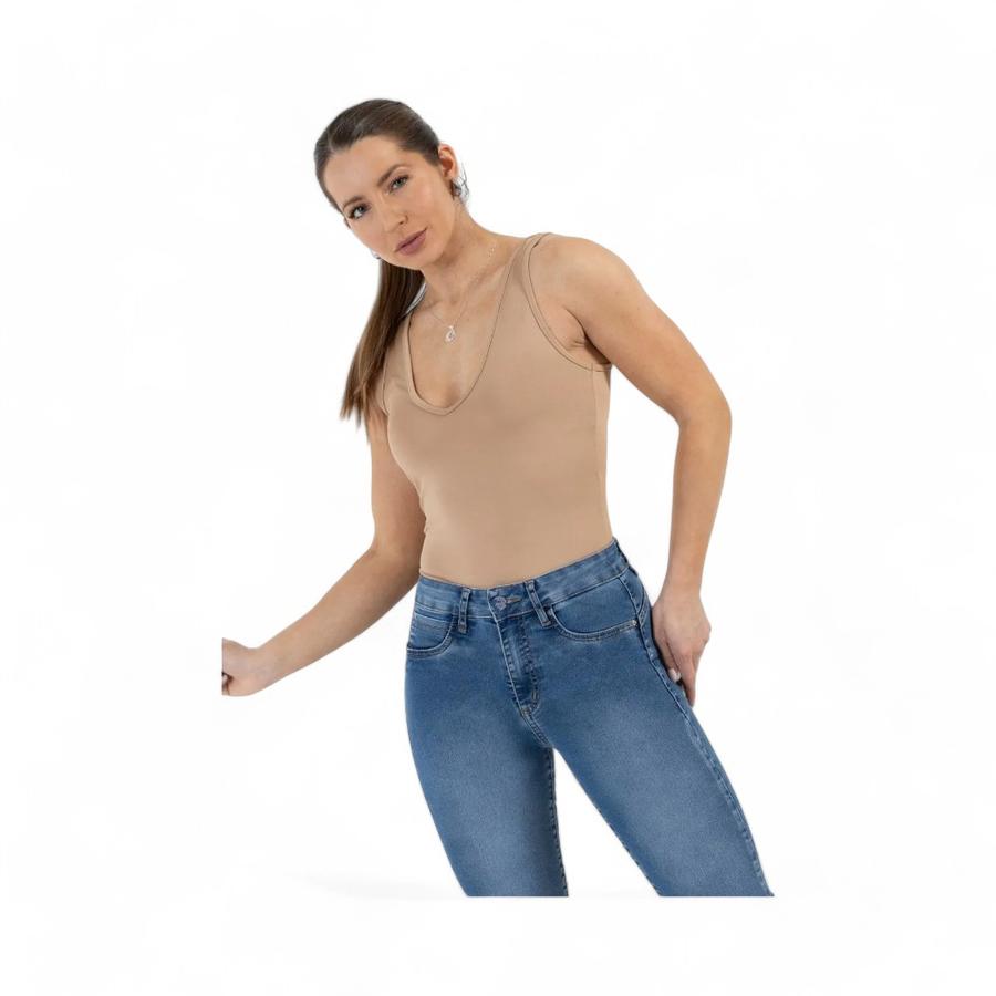 Jeans Mujer Mohicano Jeans Zoe Push Up Skinny Azul