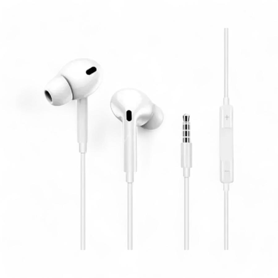 Audifonos Alámbricos Monster M21 3.5 Mm Blanco