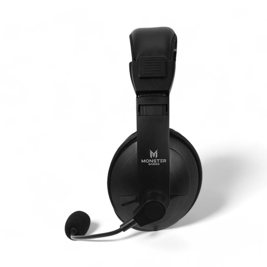 Audífonos Gamer Monster Games Loud 3.5 MM Negro