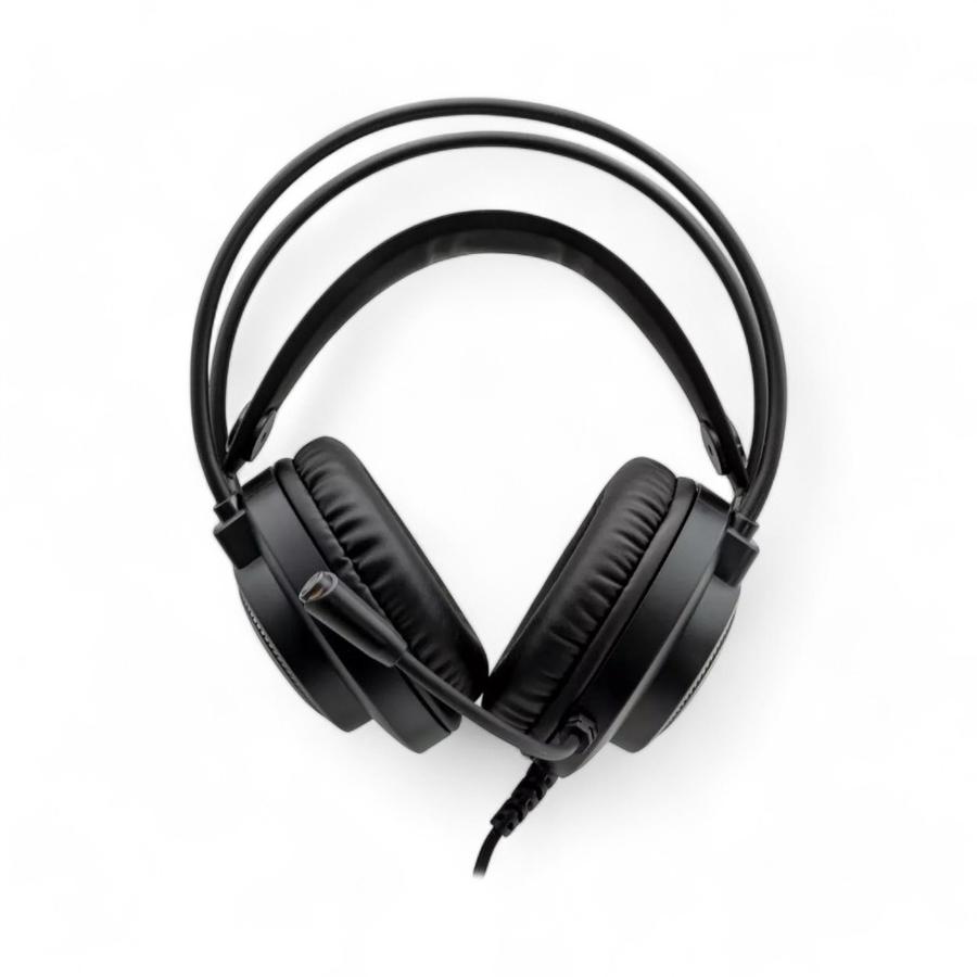 Audífonos Gamer Monster Games Throb RGB 3.5 Mm/USB Negro
