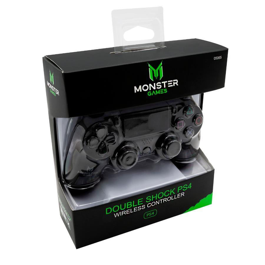 Control Ps4 Monster Inalámbrico Negro